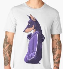 Night doberman Men's Premium T-Shirt