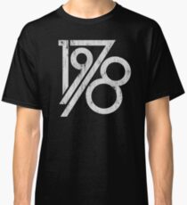 Retro Vintage 1978 - 40th Birthday T-Shirt Classic T-Shirt