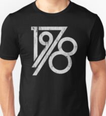 Retro Vintage 1978 - 40th Birthday T-Shirt Unisex T-Shirt