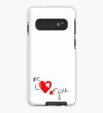 ich liebe dich Hülle & Klebefolie für Samsung Galaxy
