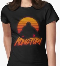 Kong Fury Women's Fitted T-Shirt