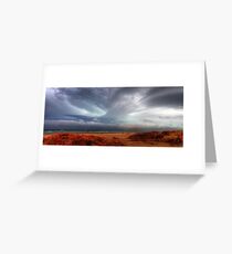Storm Approaching Birubi Beach Greeting Card