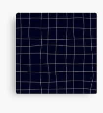 Sapphirine bars of different width Canvas Print