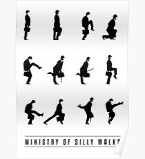 Póster Silly Walks