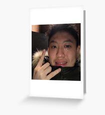 Rich Brian Greeting Card
