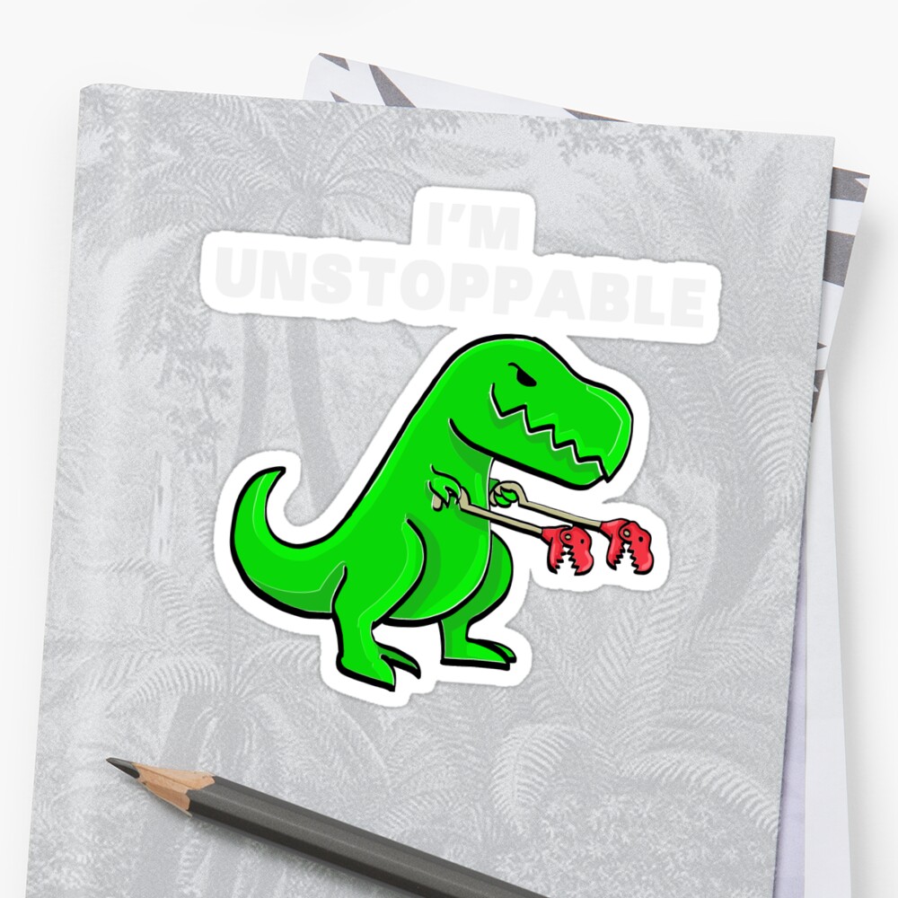 t rex sticker