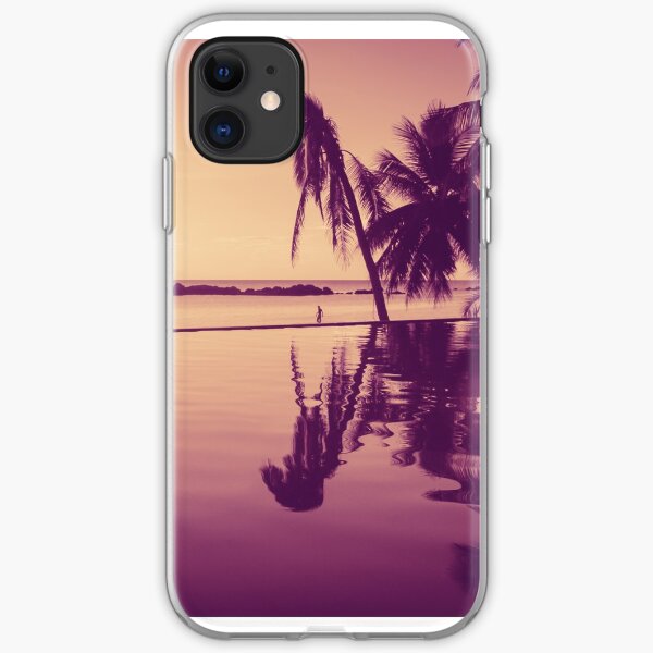 Paradise sunset Thailand iPhone Soft Case