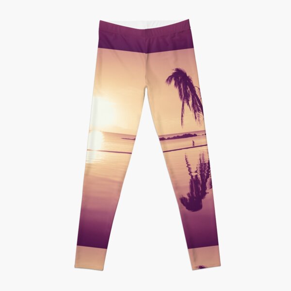 Paradise sunset Thailand Leggings