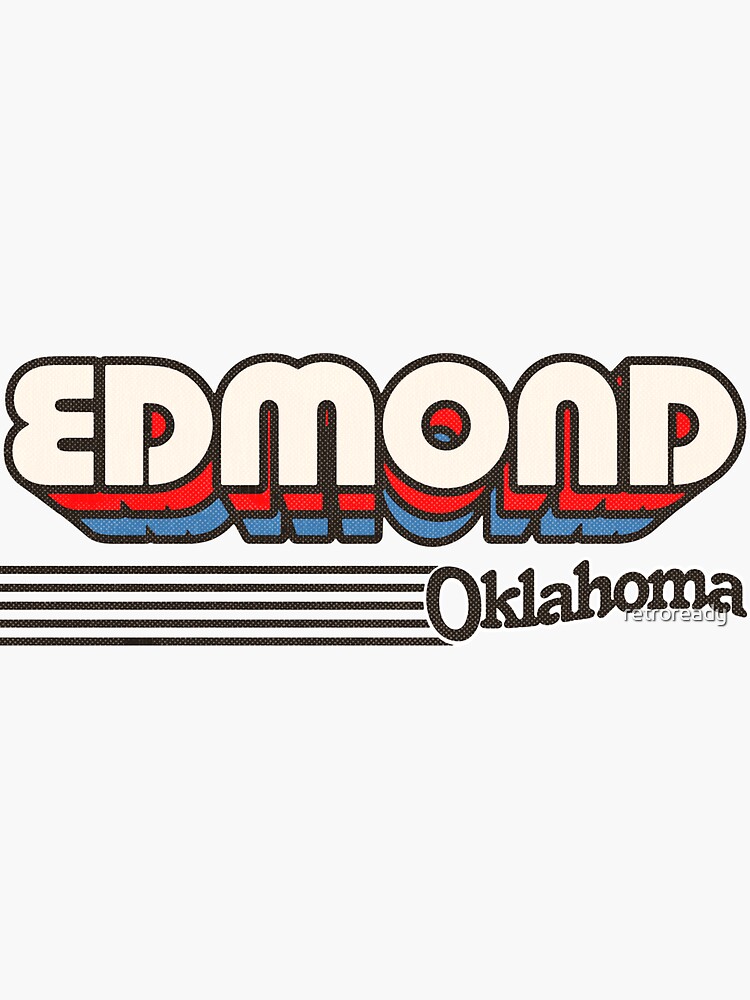 Edmond, Oklahoma | Retro Stripes by retroready