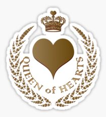Queen of Hearts Sticker