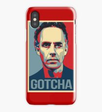 Gotcha - Jordan Peterson Canadian Psychologist Cathy Newman Debate iPhone Case