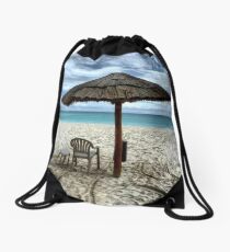 Silently Waiting Drawstring Bag
