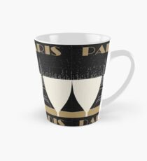 Paris Eiffel Champagne Vintage Vogue Gold Tall Mug