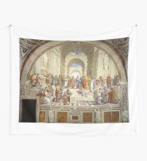 The School of Athens, Italian Renaissance, artist, Raphael Wall Tapestry