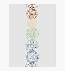 Chakra Mandale Photographic Print