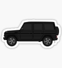 European Truck 4x4 Black Sticker