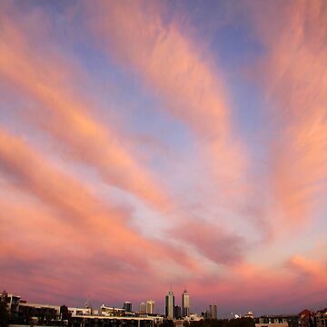Artwork thumbnail, Perth City Skyscape by mistered