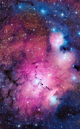 Póster «Diseño de galaxia rosa y púrpura» de BossBabe | Redbubble