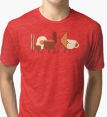 English Breakfast Tri-blend T-Shirt