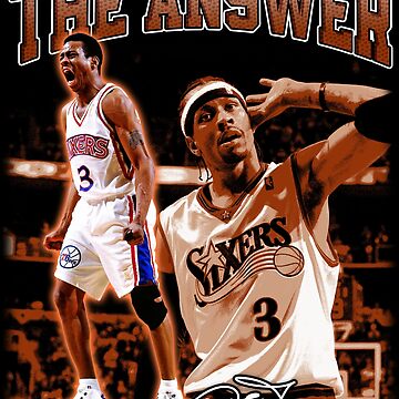 Allen Iverson The Answer Nba Player Shirt