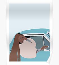 Beyonce Formation Lemonade Blue Print Poster