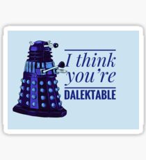 Doctor Who Dalek Valentine Sticker