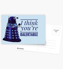 Doctor Who Dalek Valentine Postcards
