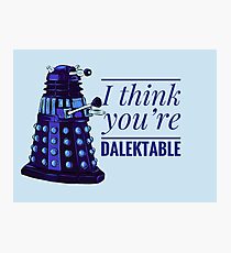 Doctor Who Dalek Valentine Photographic Print