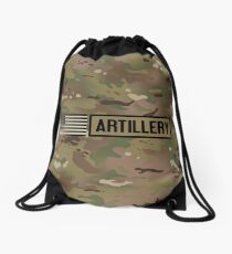 Military: Artillery Drawstring Bag