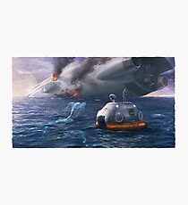 Aurora Crash Photographic Print