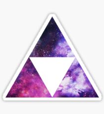 Legend Of Zelda - Triforce Space Sticker
