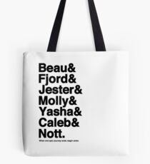 Bolsa de tela Un nuevo viaje: campaña de roles críticos 2