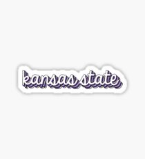 Kansas State Retro Sticker