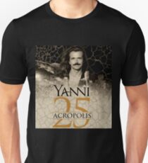 Yanni 25 Acropolis Anniversary Concert Tour 2018 Unisex T-Shirt