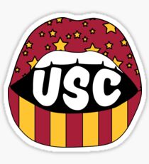 USC Lips Sticker