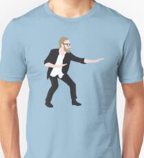 Defensive Crouch vor der Show - Matt Berninger Slim Fit T-Shirt