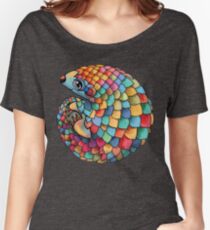 Camiseta ancha Rainbow Pangolin