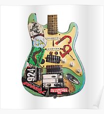 Green Day Blue Poster