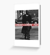 OMAR Greeting Card
