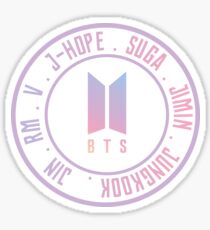 OT7 BTS mit neuem Logo Sticker