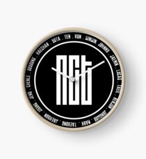 NCT OT18 member Clock