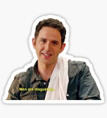 Men are disgusting Sticker