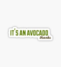 It's an avocado, thanks Sticker