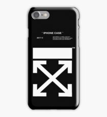 black white off iPhone 7 Case