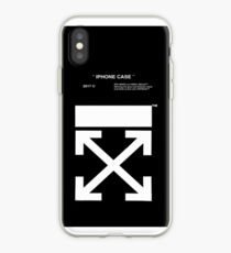 black white off iPhone Case
