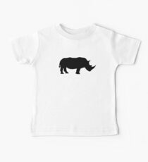 Black rhinoceros Baby Tee