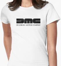 DMC - De Lorean motor Company Women's Fitted T-Shirt