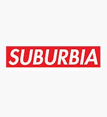 suburbia Photographic Print