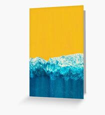 Yellow Tide Greeting Card