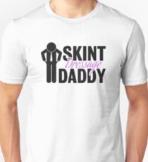 Skint Dressage Daddy logo Unisex T-Shirt